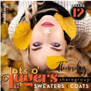 Closed 🧶Thursday Lotsa Layers Sweaters/Coats SG